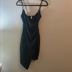 Forest Green Cocktail Dress